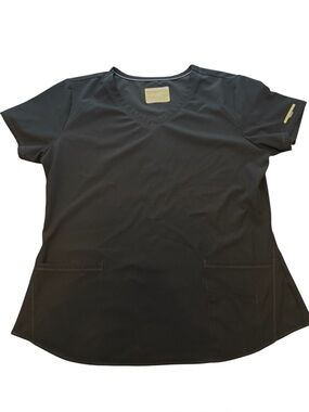 Sketchers Black Scrub Top